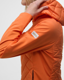 Dakota Quilted Sweatshirt Mandarin