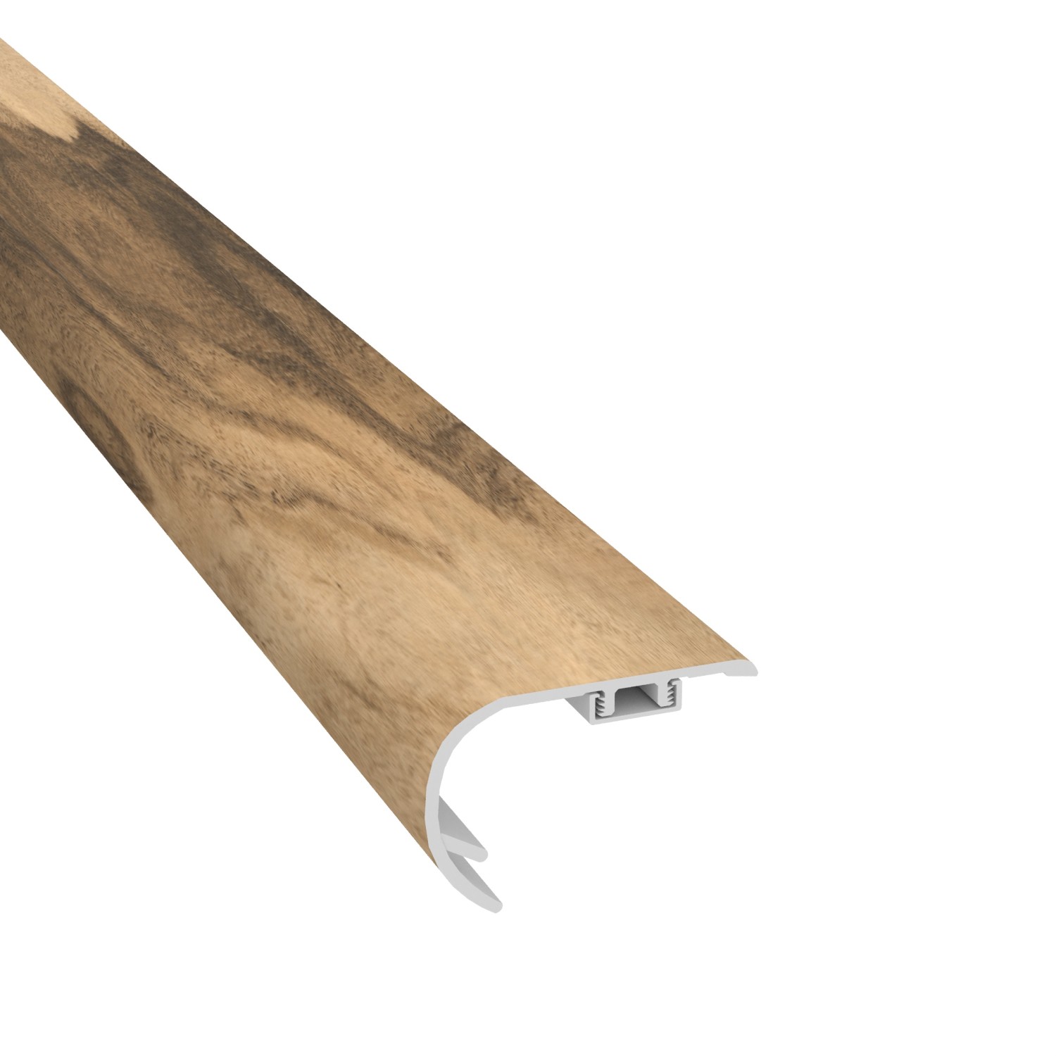 Huntington Hickory Cali Vinyl Stair Nosing Overlap view 1