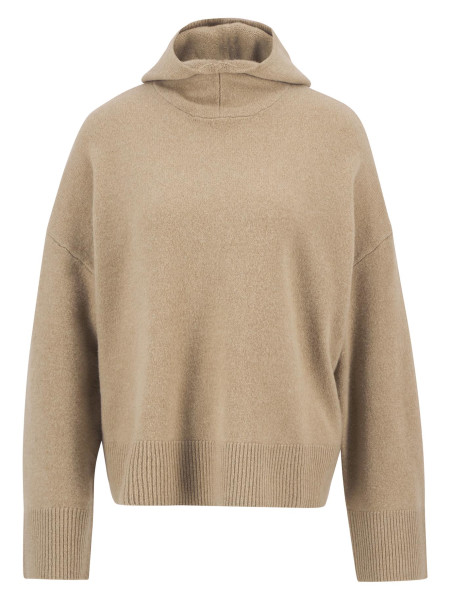 Evette Oversized Knitted Hoodie Evette Oversized Knitted Hoodie