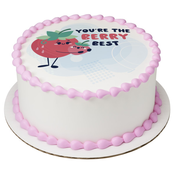You're The Berry Best PhotoCake® Edible Image®