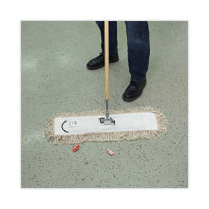 Boardwalk, Cotton Dust Mopping Kit, 24"W, White
