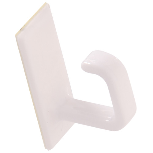 Hardware Essentials White Adhesive Cup Hook