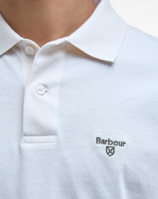 Austwick Tipped Polo Shirt Whisper White