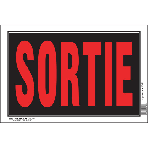 French Exit Sign, 8