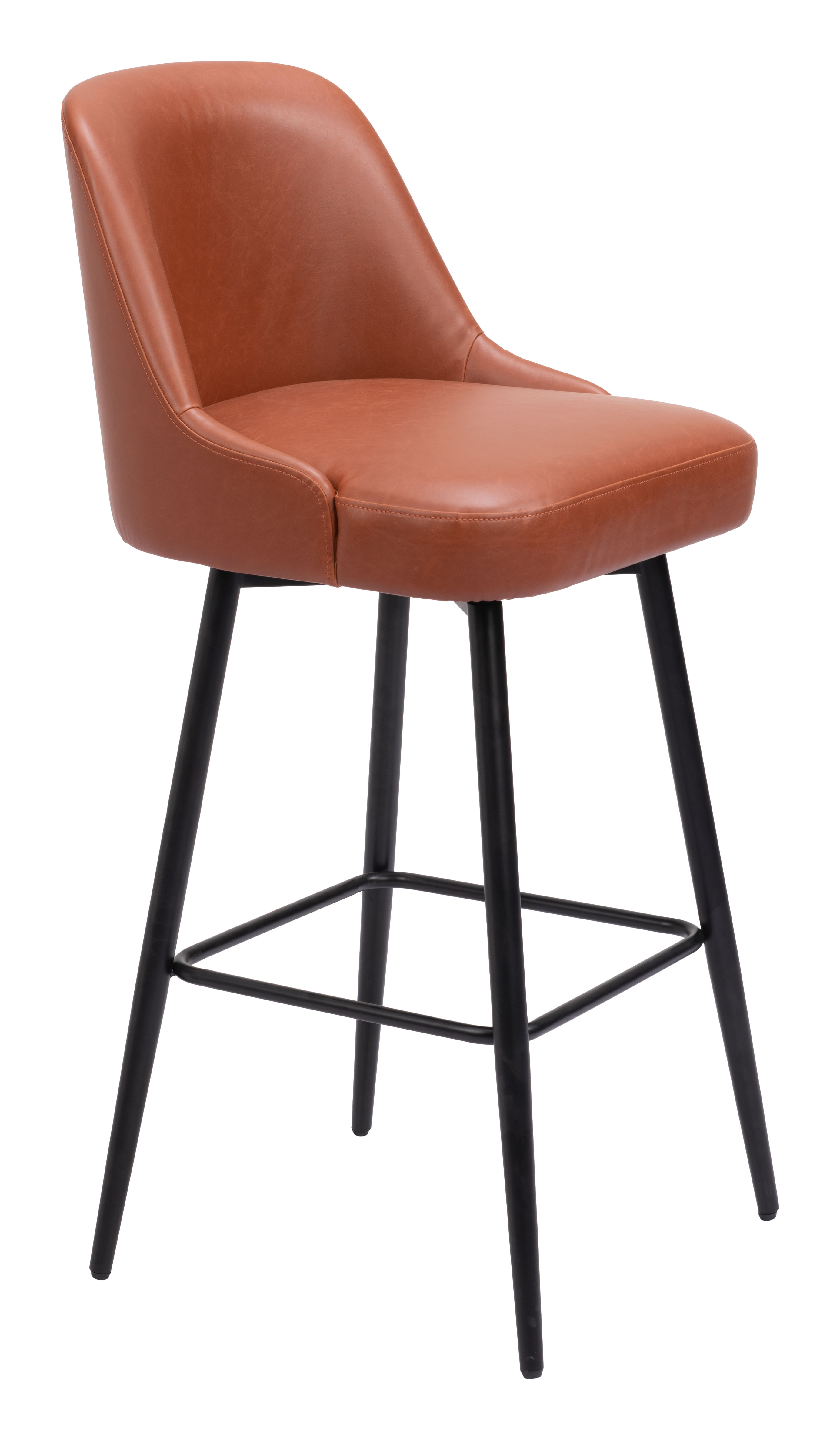 Keppel Swivel Barstool Brown product image