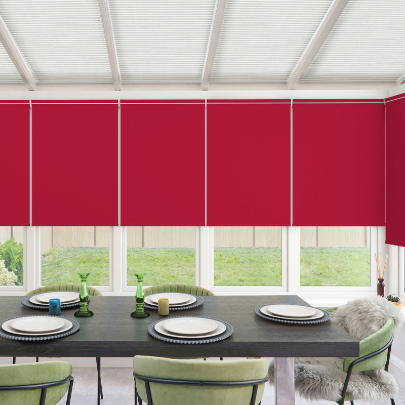 Acacia Blackout Poppy Roller Blind
