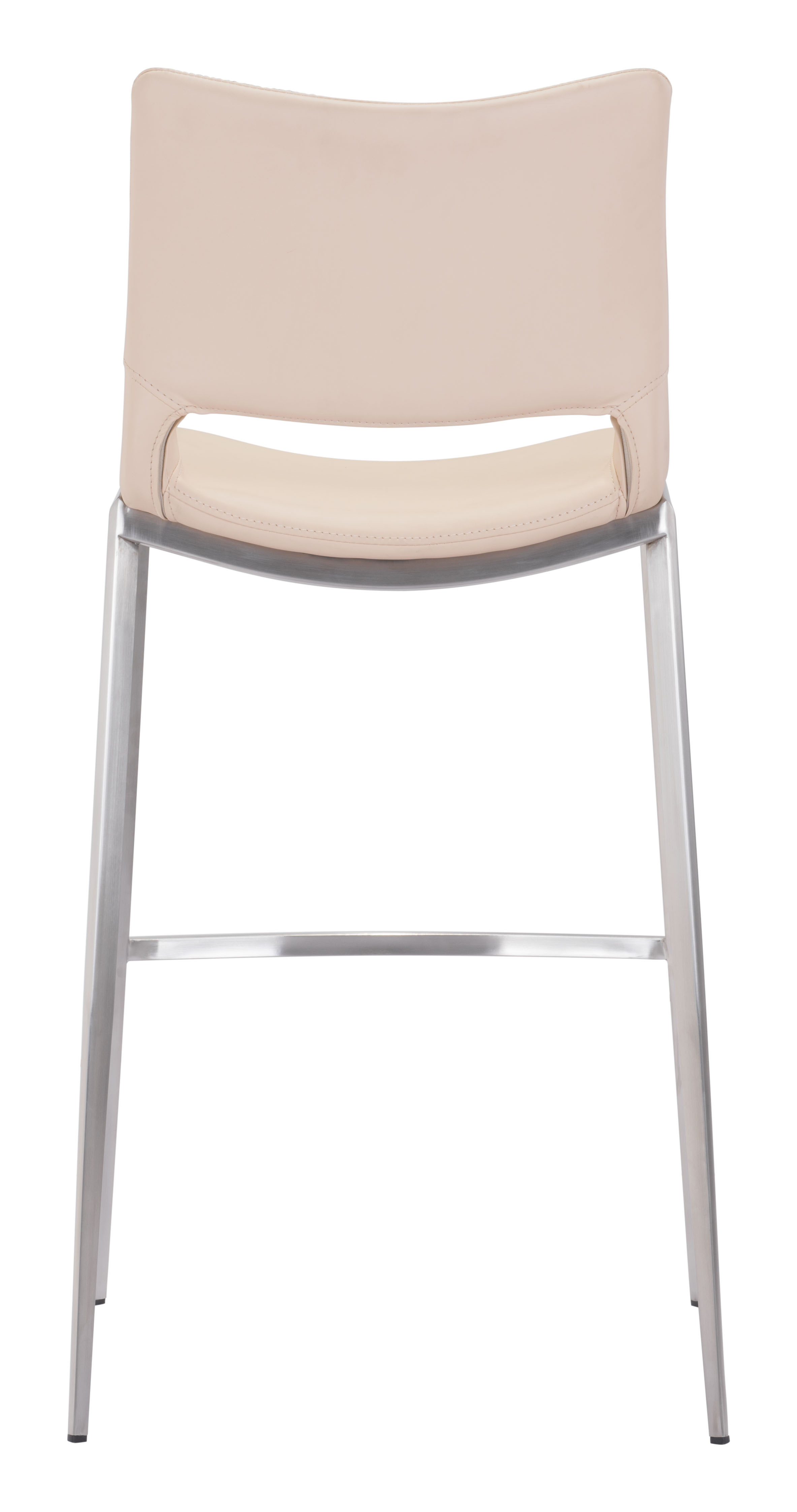 Ace Barstool (Set of 2) Light Pink & Silver product image