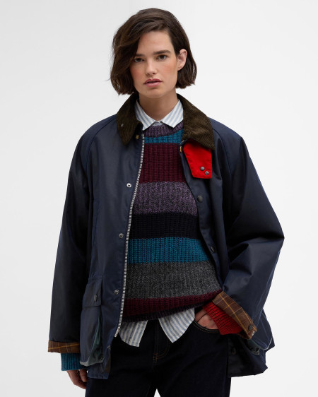 Paul Smith loves Barbour Oversized Bedale Waxed Jacket