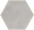 Playscapes Silverside 4″ Hexagon Wall Tile Glossy
