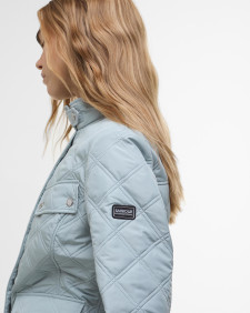 Halsey Quilted Jacket Light Steel/Silver Birch