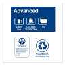 Tork, T2 Advanced, 1 ply, 3.48in Bath Tissue