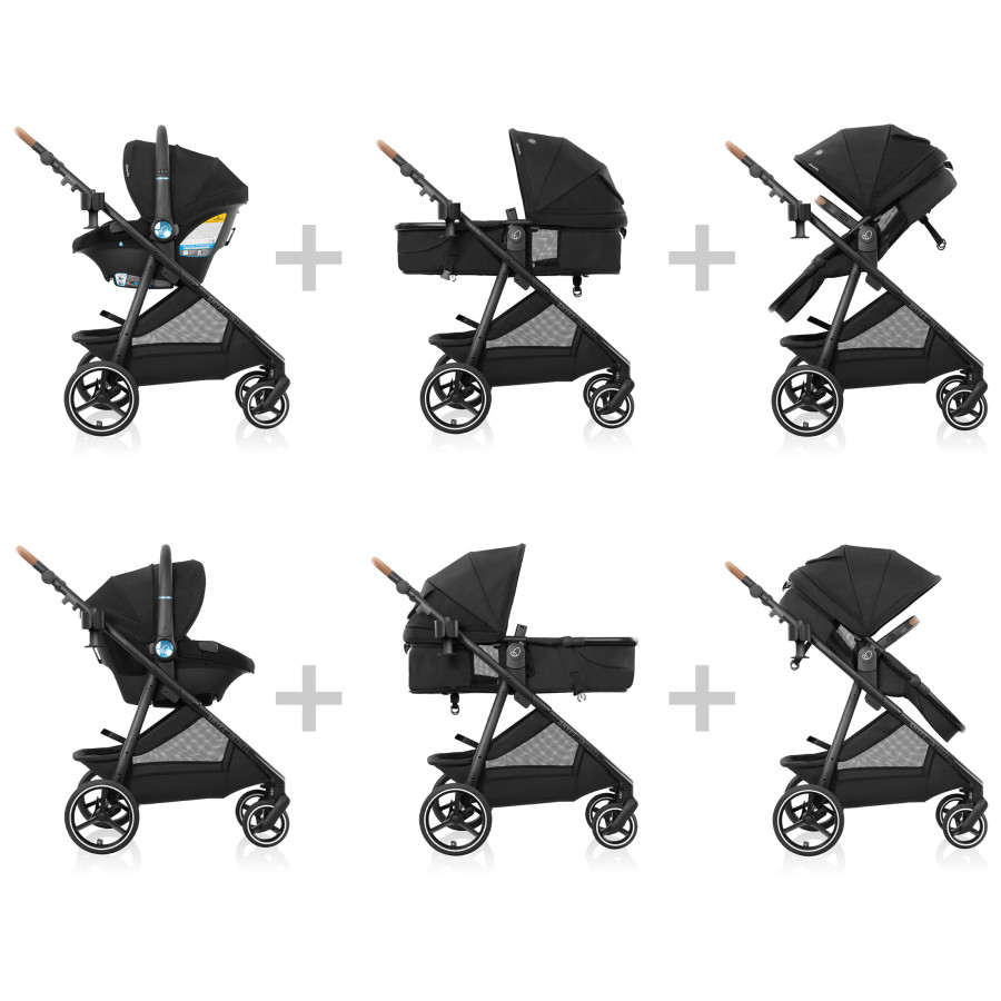 Shyft Intuiti Travel System featuring LiteMax NXT Infant Car Seat