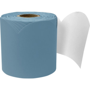 Rolled Scalloped Bulletin Board Border, Stone Blue, 65 Feet