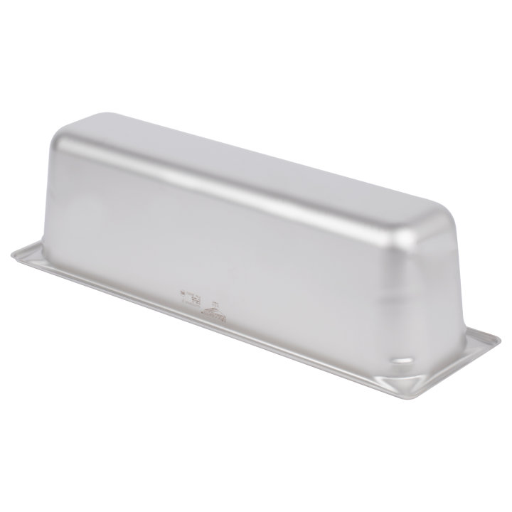 Half-long-size 6-inch-deep Super Pan 3® stainless steel steam table pan