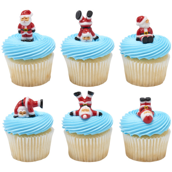 Tumbling Santas DecoPics®