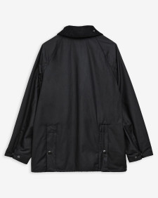 Women's Bedale Waxed Jacket Black/Cardinal