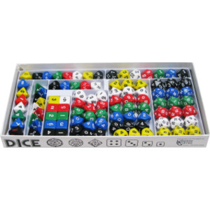 Sampler Set of Opaque Polyhedra Dice, 100 Count