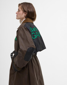 Trench cerato Barbour x GANNI 