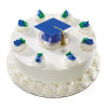 Blue Grad Cap with Tassels | Layon | DecoPac