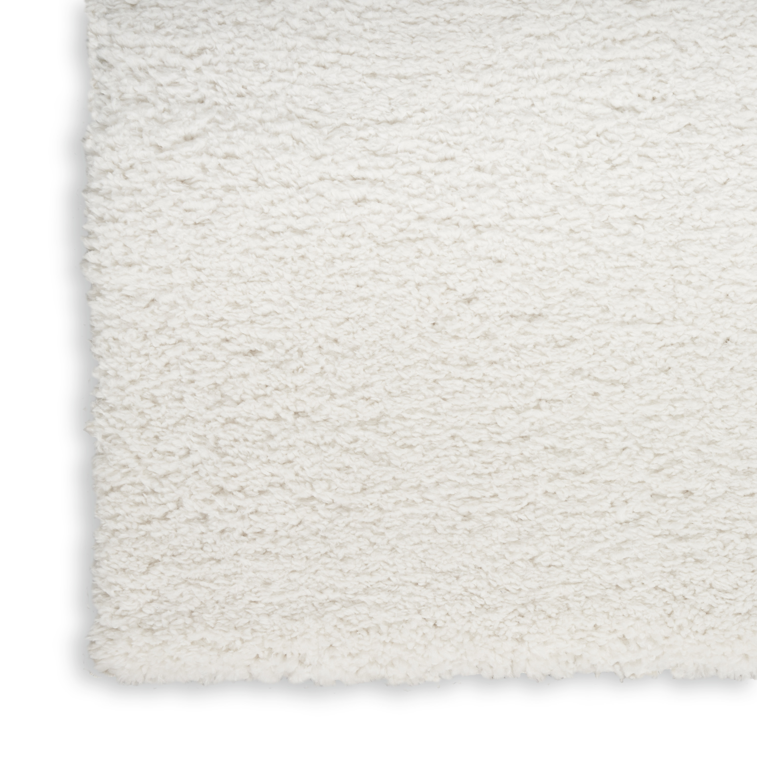 Nourison Modern Shag 5'3" x 7' Ivory Modern Indoor Rug