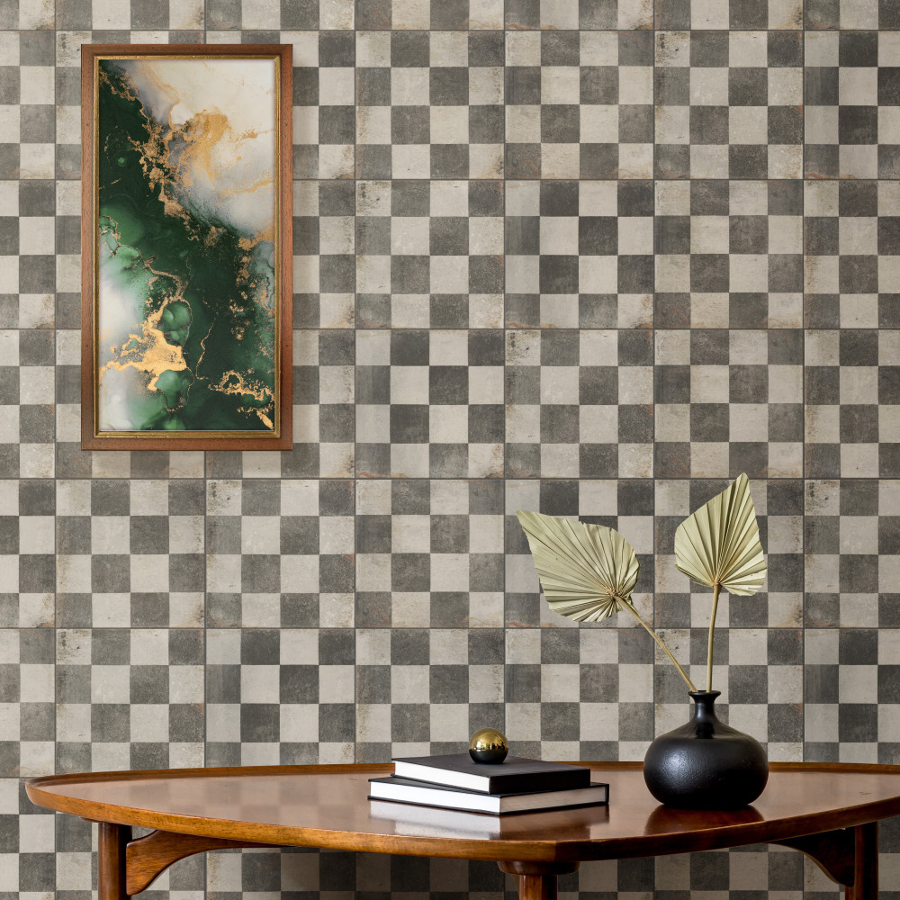 Sample – D’Anticatto Decor Quadrati Porcelain Floor and Wall Tile