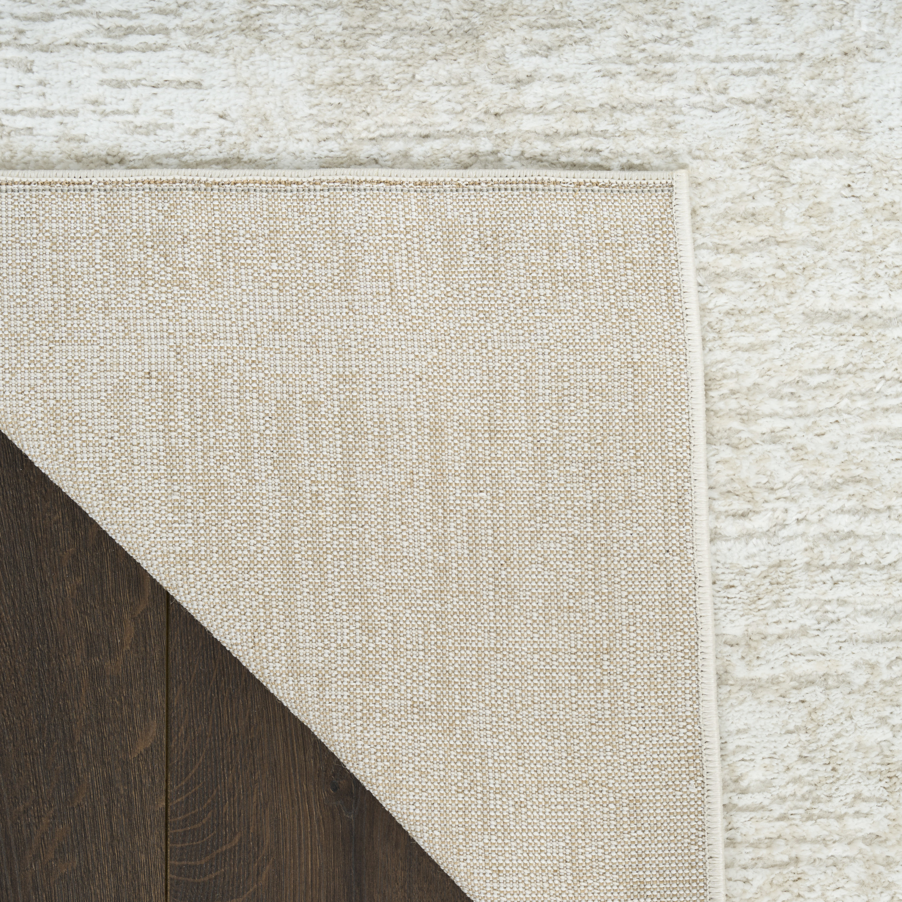 Nourison Dekor 4' x 6' Beige Modern Indoor Rug
