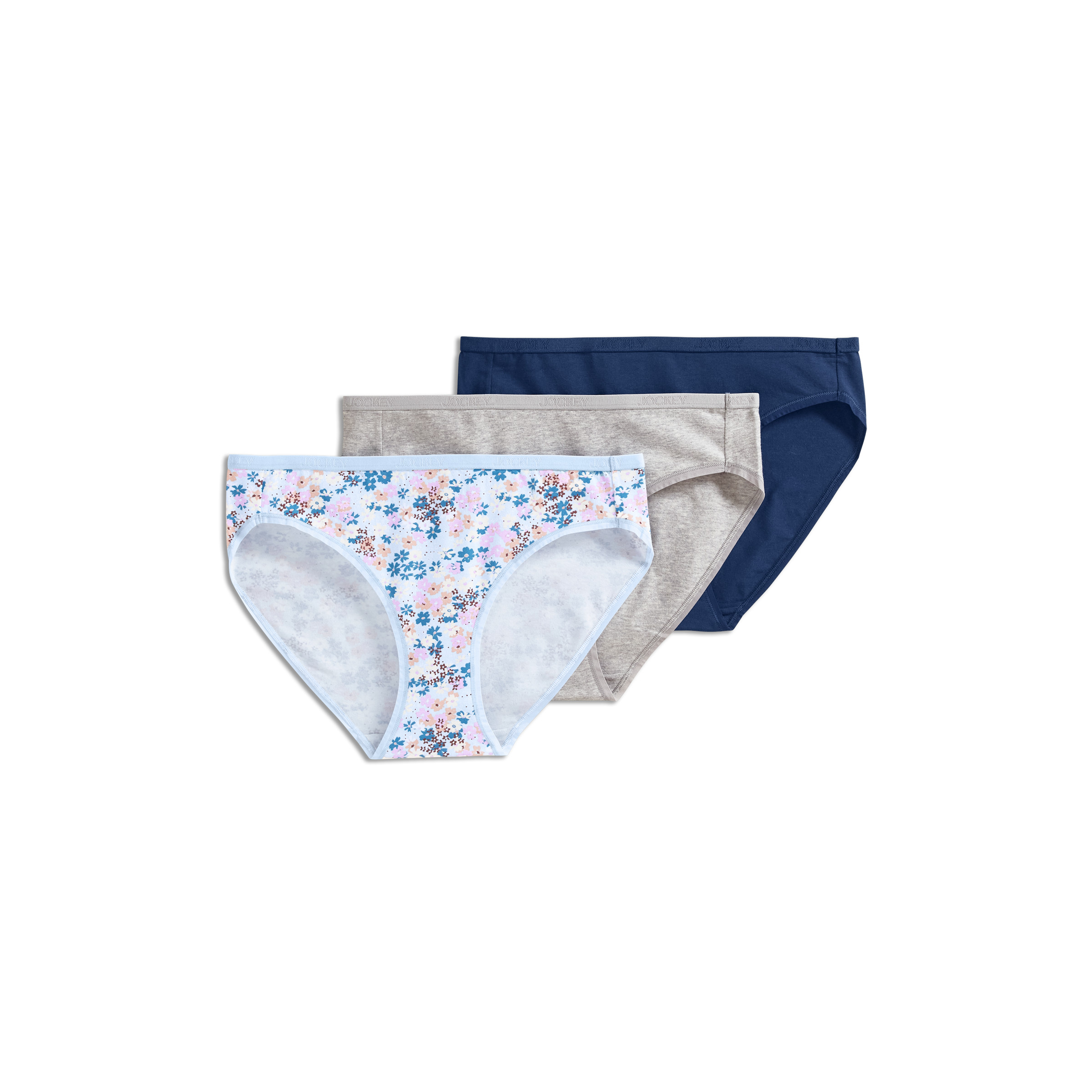 Jockey Women's Organic Cotton Stretch Logo Bikini - 3 Pack - Picture 23 of 41