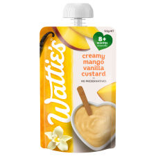 Wattie's® Creamy Mango Vanilla Custard 120g 8+ months