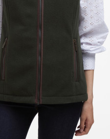 Country Colton Fleece Gilet Sage