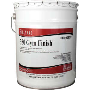 Hillyard,  350 Gym Finish,  5 gal Pail