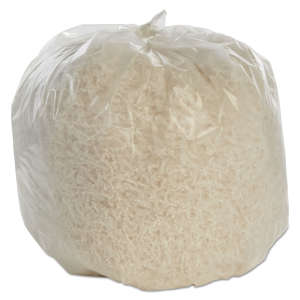 NSN8105015574972, AbilityOne®, SKILCRAFT HDPE Liner, 30 gal Capacity, 30 in Wide, 37 in High, 10 Microns Thick, Natural