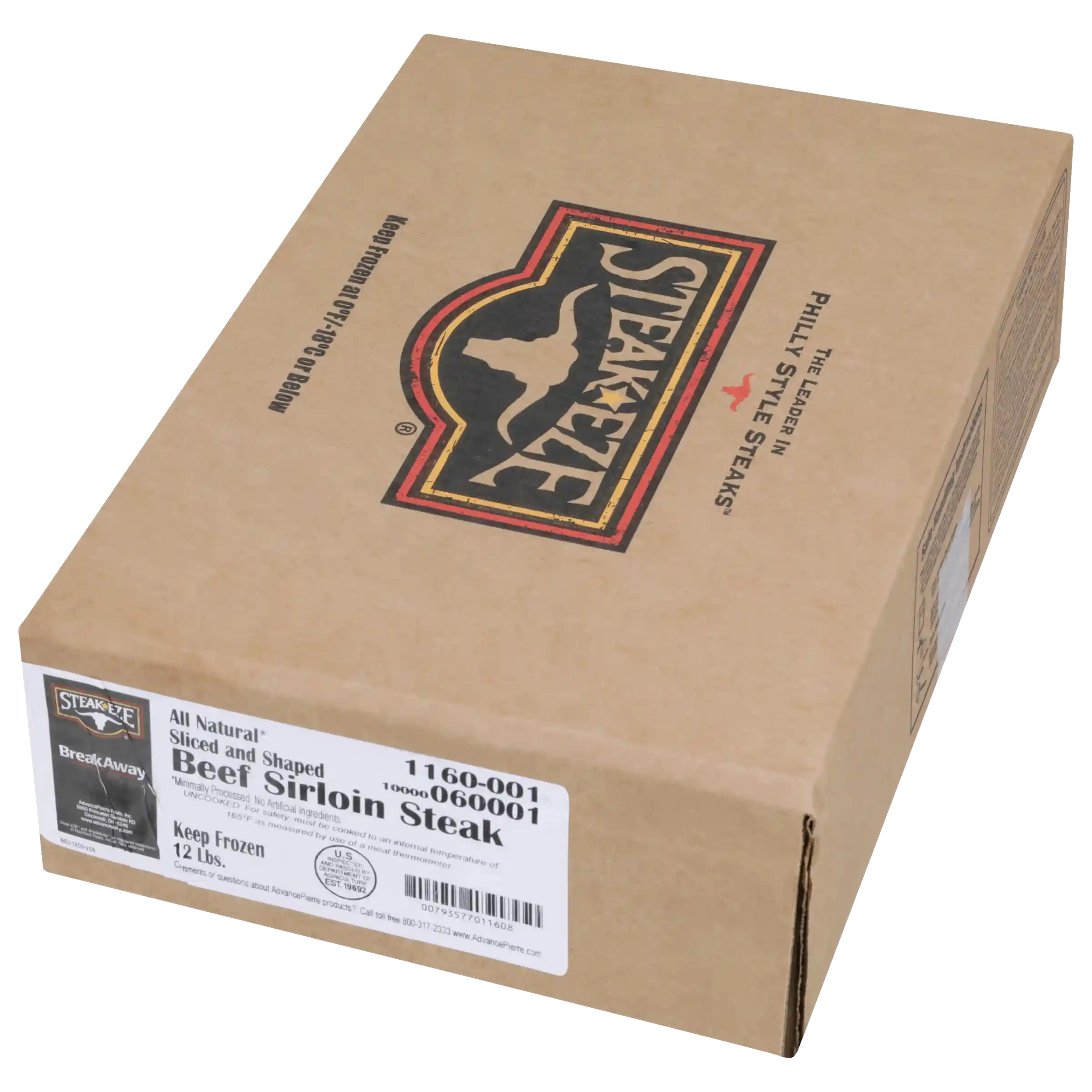 The Original Steak-EZE® BreakAway® Sirloin Beef Steak, Non-Marinated, 6 oz_image_5