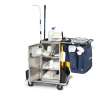 Geerpres, Enterprise Cleaning Cart Standard Base Assembly, Stainless Steel