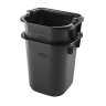 Rubbermaid Commercial, Executive, 5qt, Pail, Black