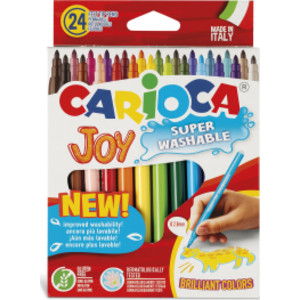 Joy Fine Tip Washable Felt Tip Pens - 24 Pieces