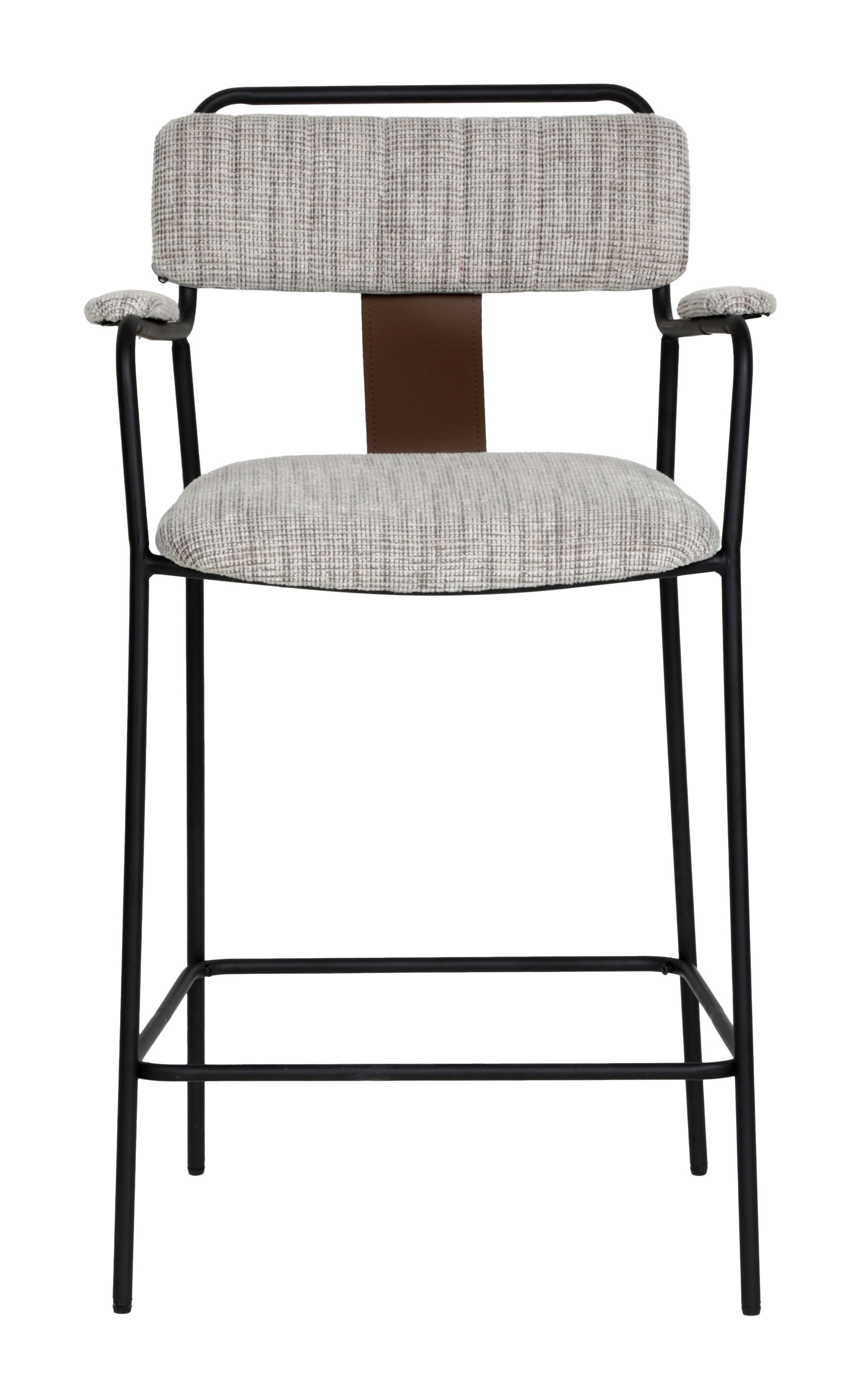 Couva Counter Stool (Set of 2) Gray Tweed product image