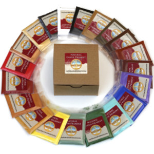 Earth & Mineral Pigments Sample Pack (20 Colors)