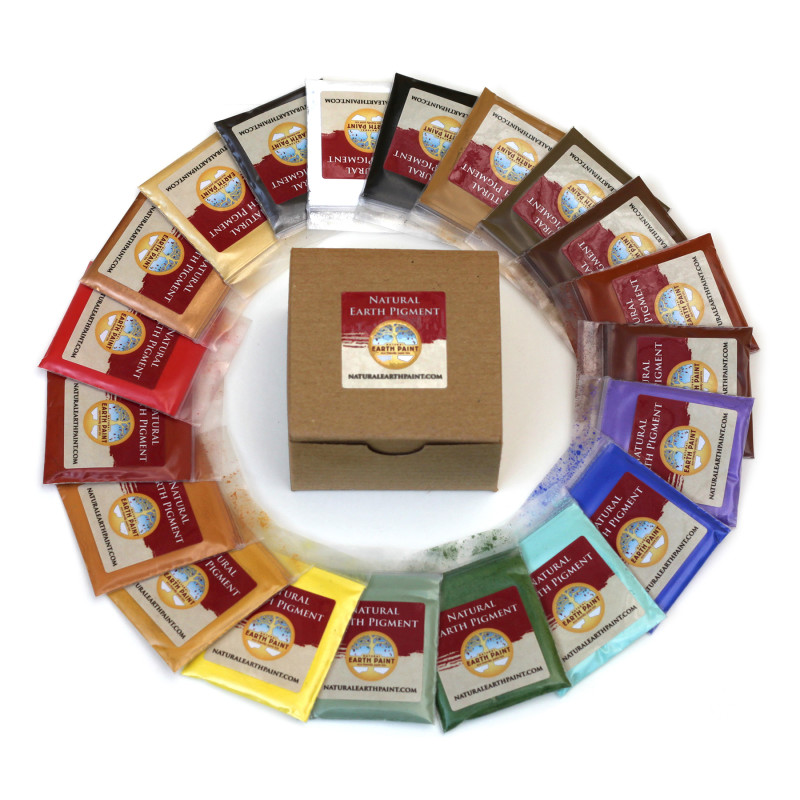 Earth & Mineral Pigments Sample Pack (20 Colors)