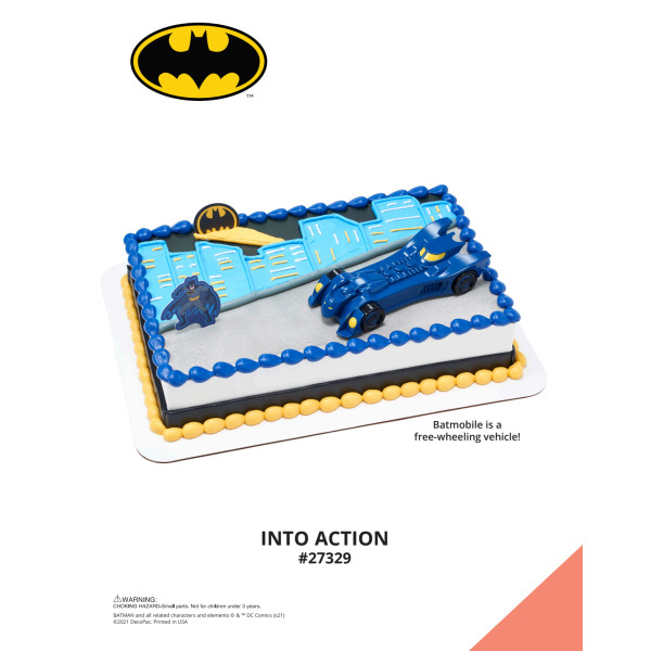 Batman™ Into Action The Magic of Cakes® Icing Only Page