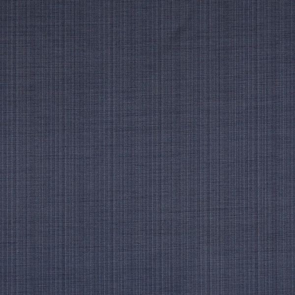 Dark blue woven fabric panel with subtle crosshatch weave, lying flat and evenly lit, showing fine vertical and horizontal threads across a neutral backdrop.