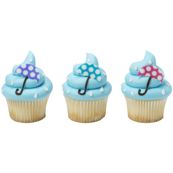 Bright Printed Assortment Dots Fondant DecoShapes®