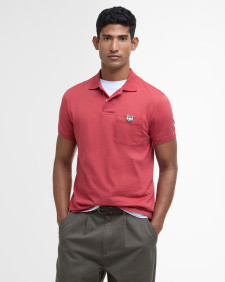 Tothill Tailored Polo Shirt Red Spice