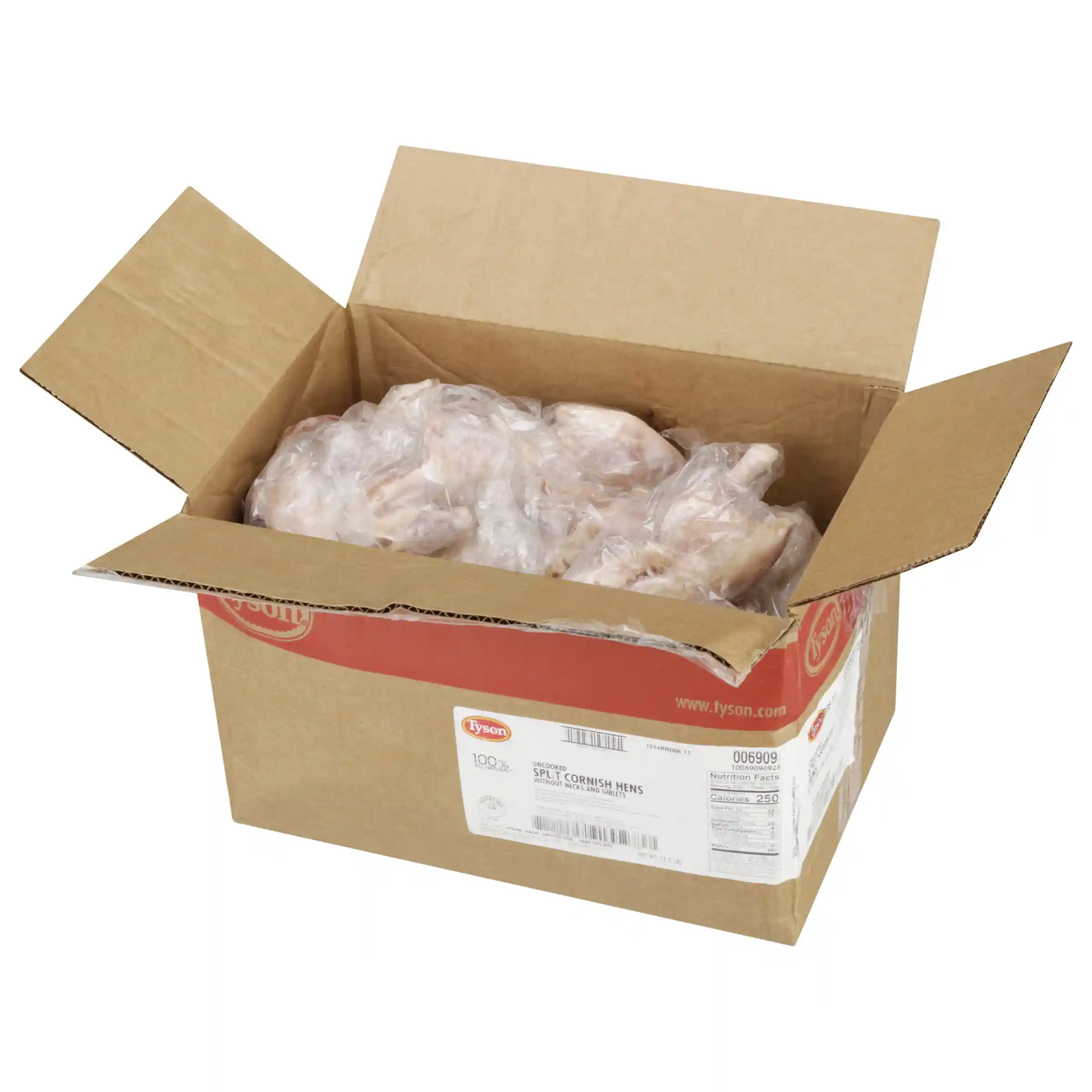 Tyson® Uncooked Split Cornish Hens  _image_31