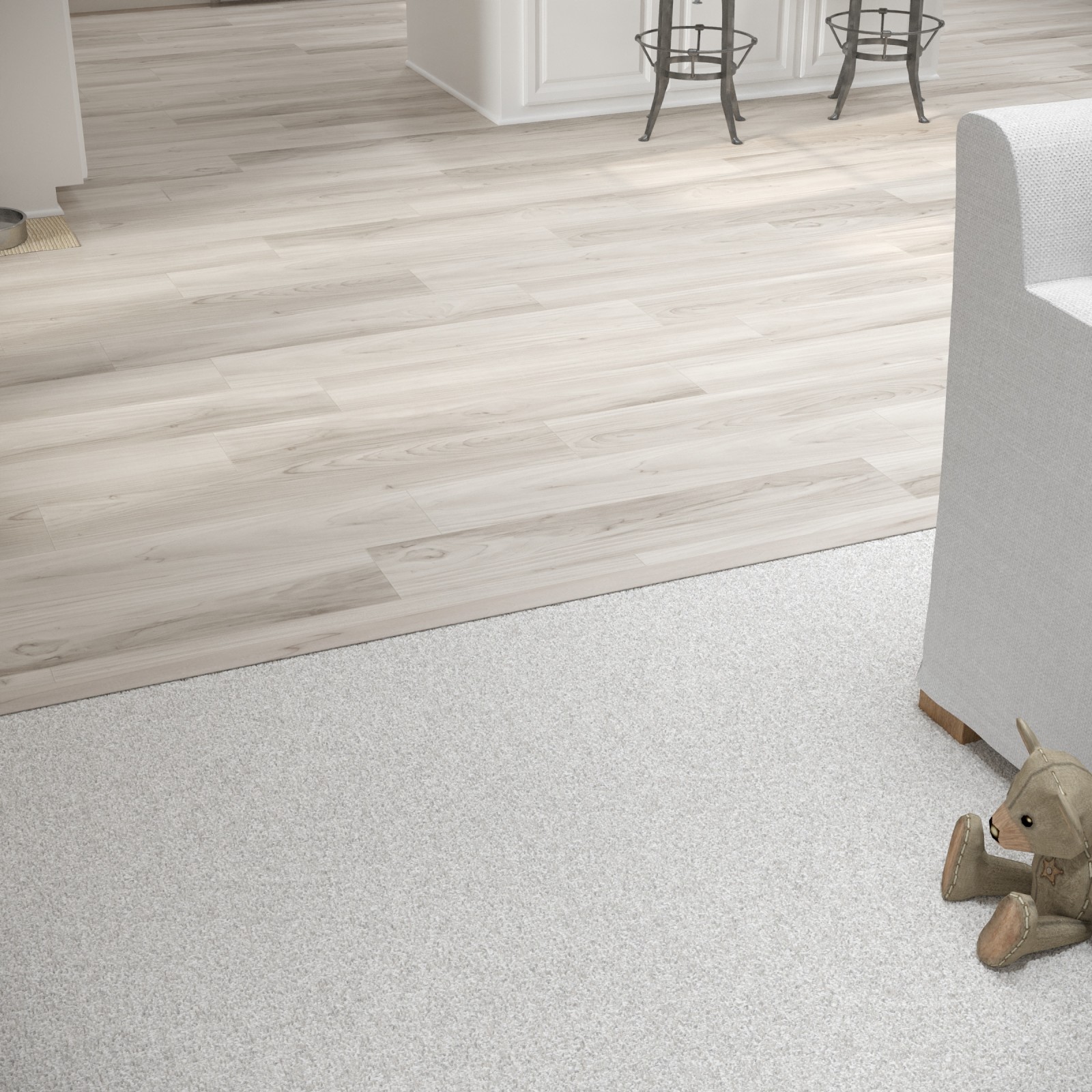 Railway Gray Multi-Purpose Trim (Reducer and T-mold) 6.5mm view 2