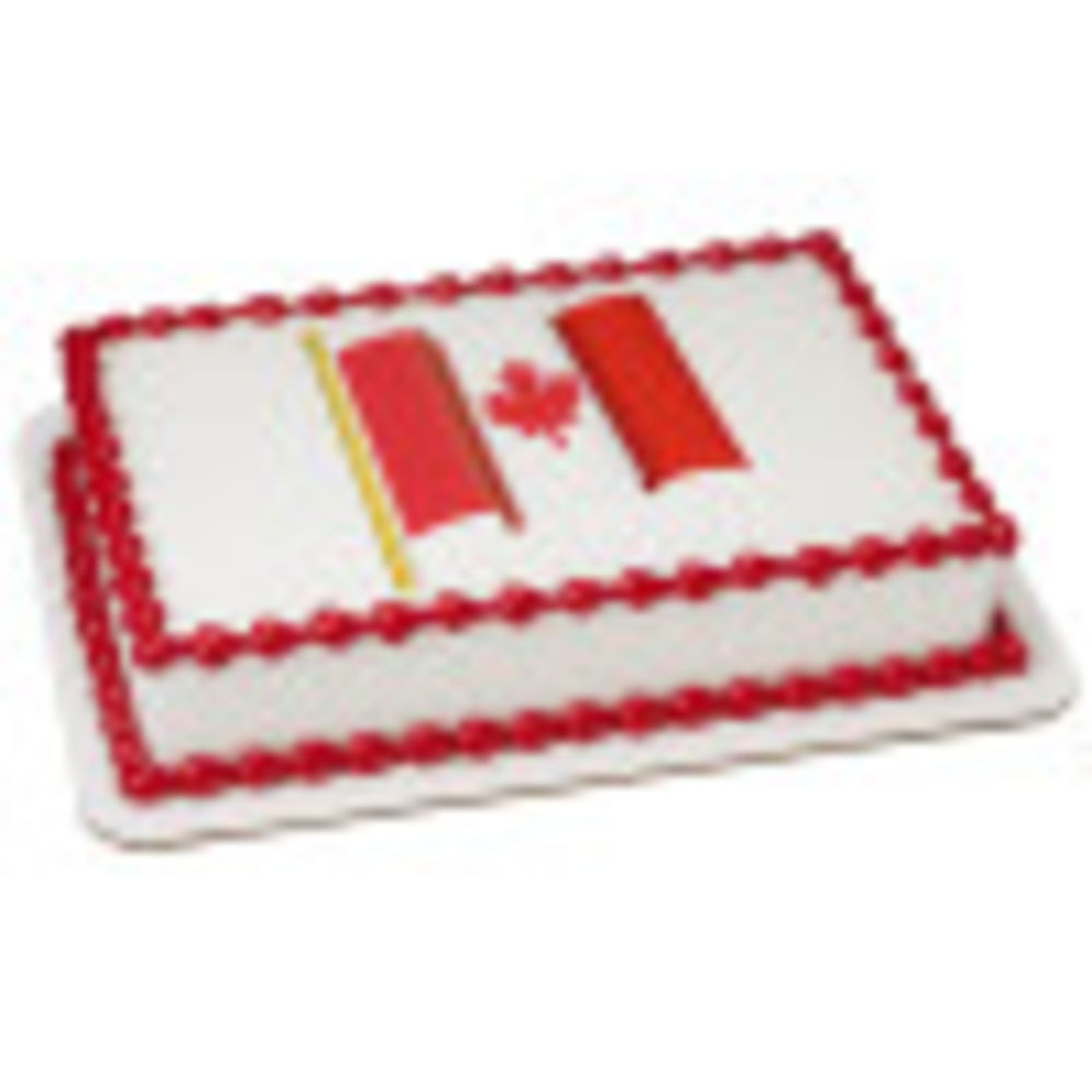 Image Cake Canadian Flag