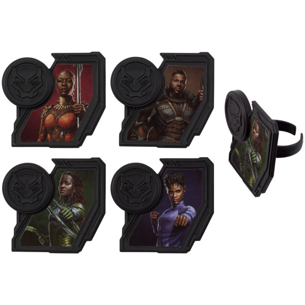MARVEL Black Panther: Wakanda Forever Cupcake Rings