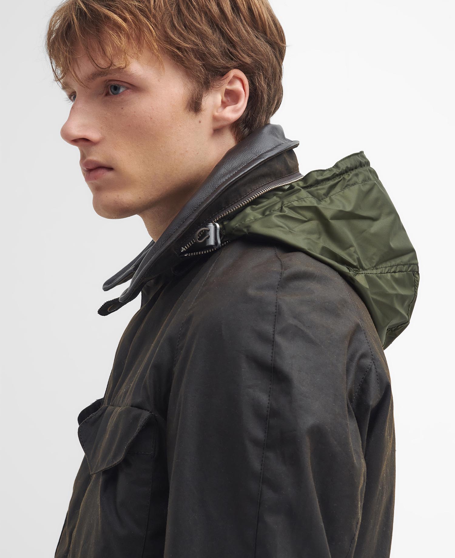 Barbour x TO KI TO Horse Riding Waxed Jacket image number 4