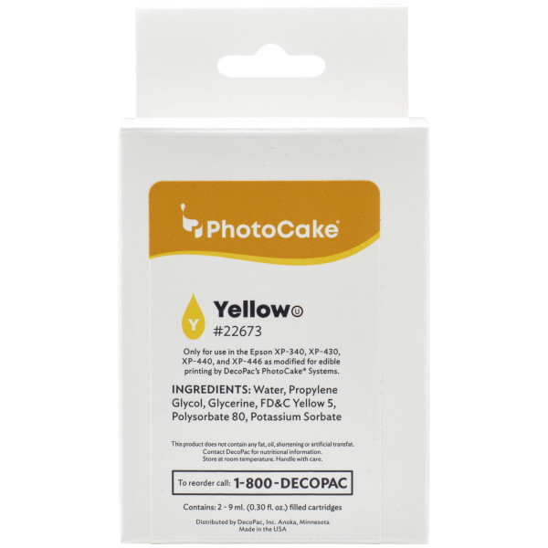 XP340, XP430, XP440 and XP446 Cartridge-Yellow - Red 3 Free PhotoCake® Ink