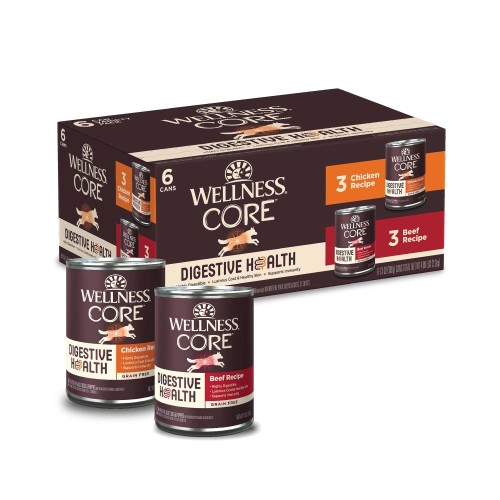 Wellness CORE Digestive Health Chicken & Beef Front packaging