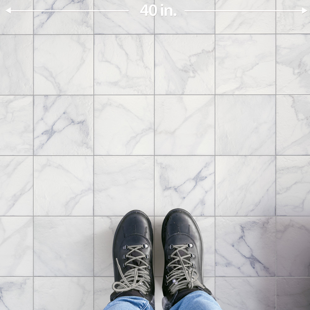 Sample – Versailles Carrara Porcelain Floor and Wall Tile